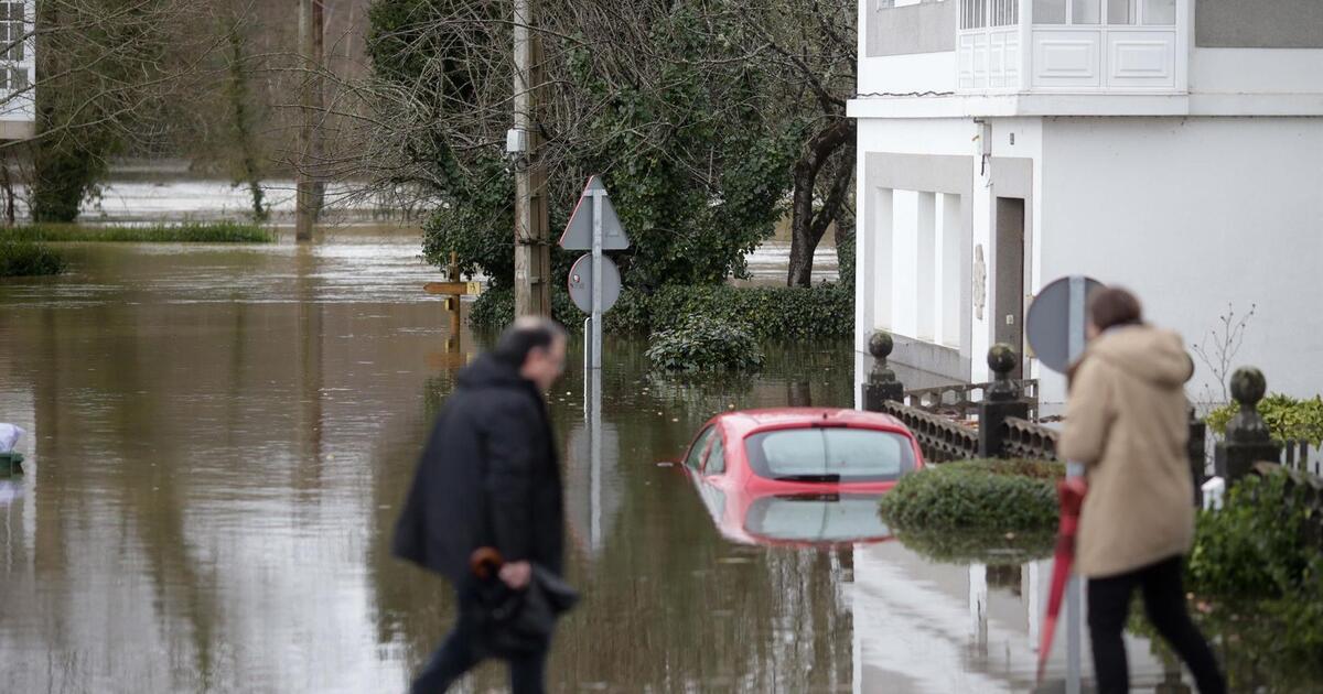 Los Efectos Del Temporal En Galicia Inundaciones Cortes Hundimientos