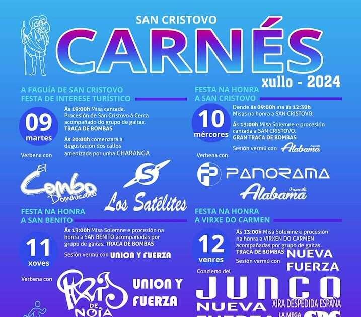 Fiestas De San Cristobal De Carn S En Vimianzo Programa Cartel Y