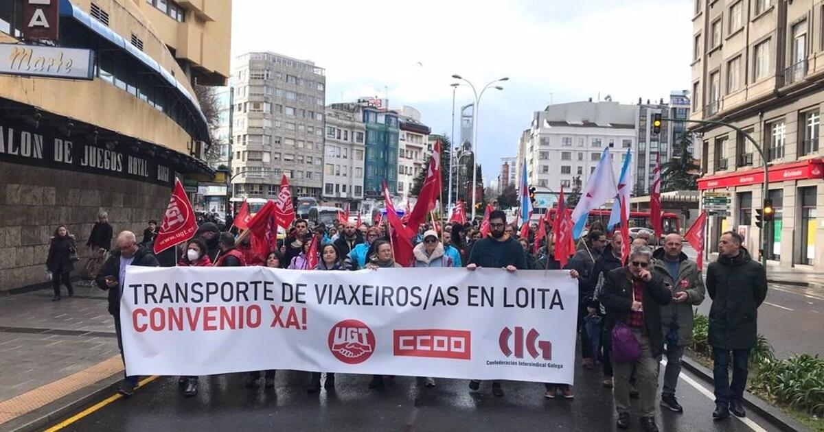 Huelga En El Transporte De Viajeros Por Carretera En Galicia El Próximo ...