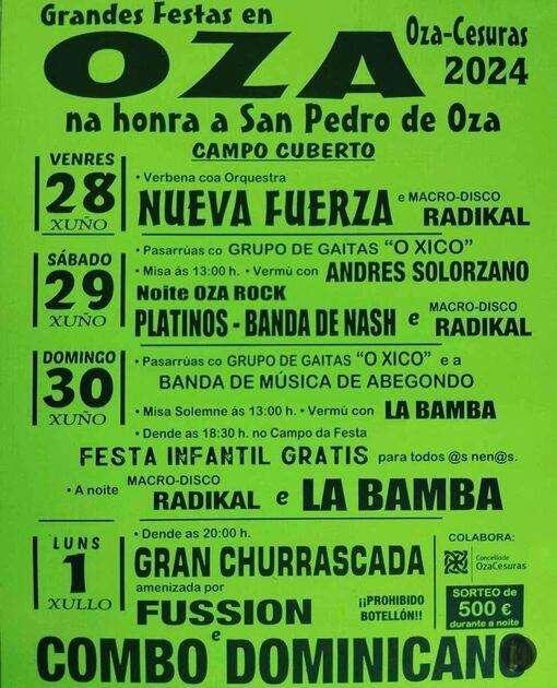 Fiestas De San Pedro Y Sant Simo Sacramento De Oza 2024 En Oza Cesuras   833501 