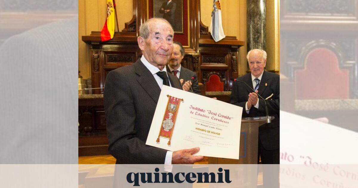 Fallece a los 100 años José Manuel Liaño Flores, alcalde de A Coruña Fallece a los 100 años José Manuel Liaño Flores, alcalde de A Coruña