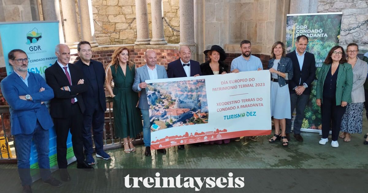 Mondariz-Balneario acolherá os eventos oficiais do Dia Europeu do Património Termal