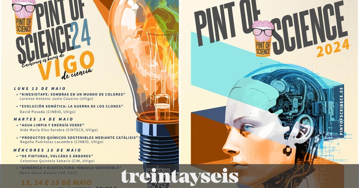 Science will once again fill the bars of Vigo and Ourense for the “Pint of Science” festival.